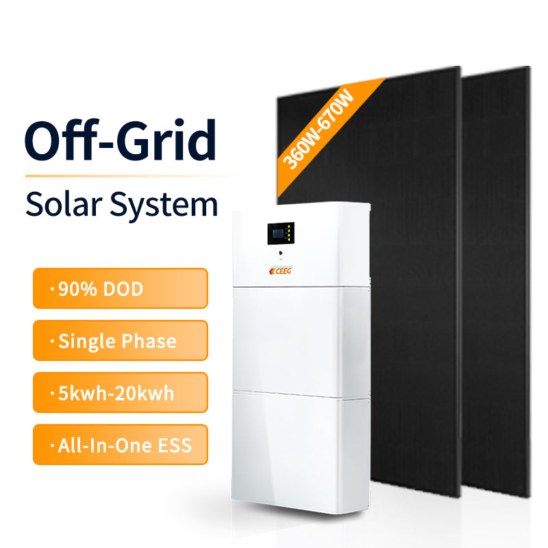 off grid all in one solar energy system