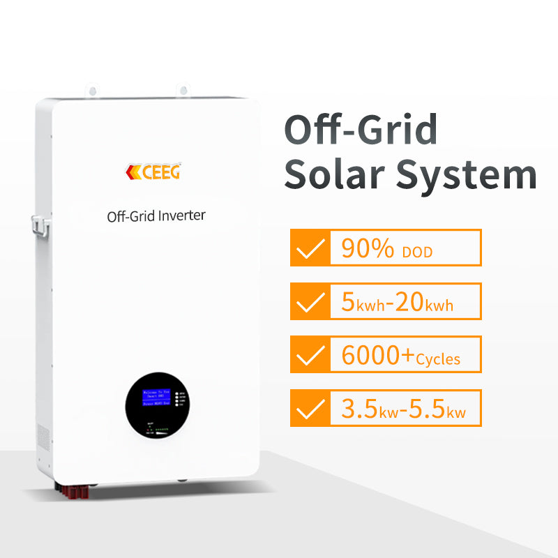 Wholesale Off Grid Solar Inverters 3.5kw 5.5kw 8kw 10kw 15kw 20kw for Home Use