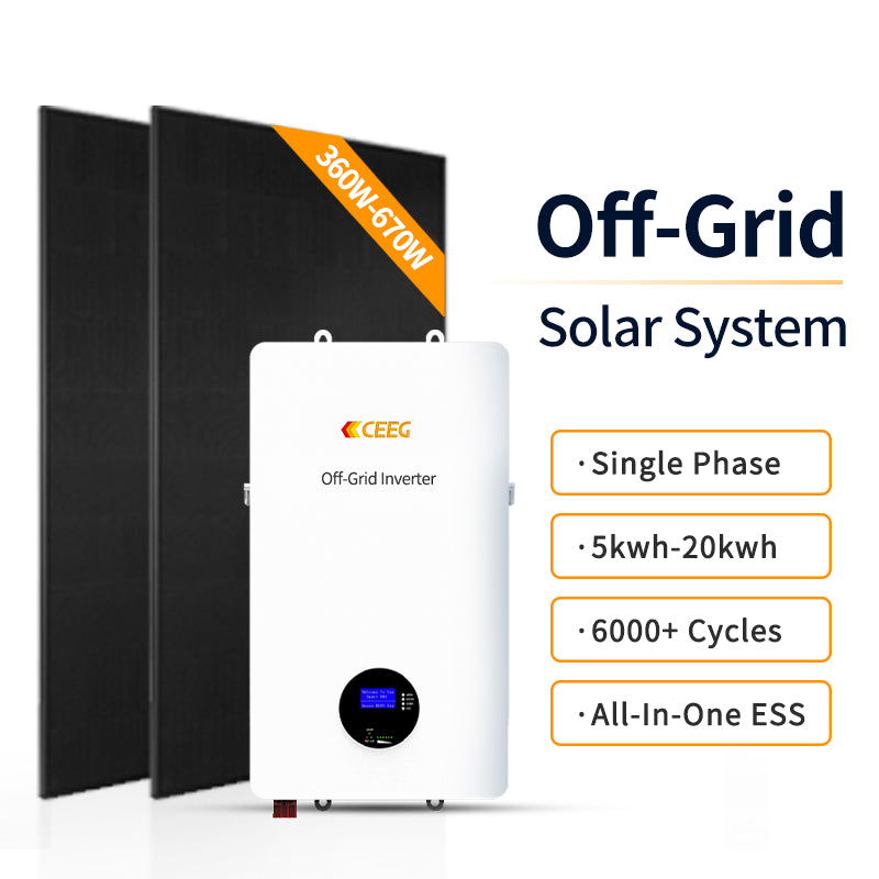 off grid solar energy system